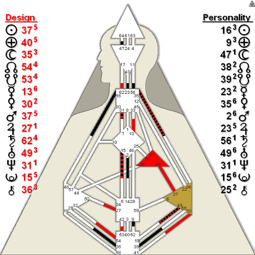 Human Design Celebrity Charts